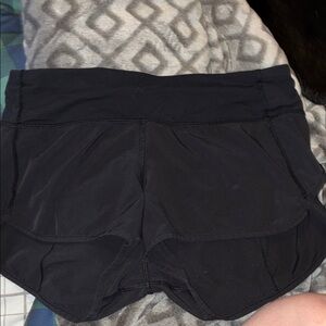 lululemon athletica Women's Black Athletic Shorts